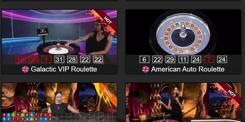  Trò chơi roulette tại casino online Bon68